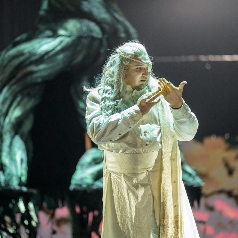 Adam Plachetka as Wotan in Prague